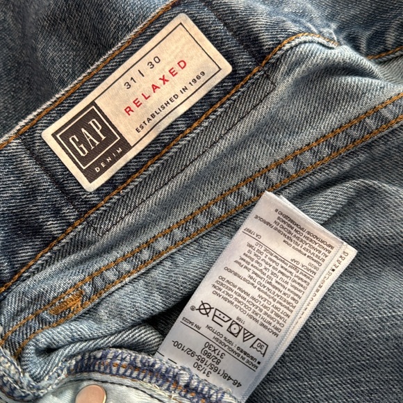 GAP - Relaxed Fit Men’s Jeans - 31x30 - Picture 3 of 4